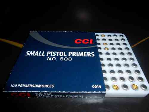 Inneschi CCI 500 Small Pistol Primers