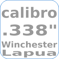 Cal .338" Winchester/Lapua Magnum