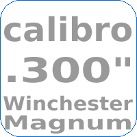 Cal .300" Winchester Mag