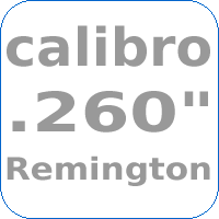 Cal .260" Remington