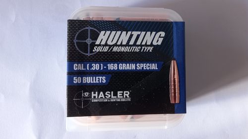 HASLER Hunting  30 Cal .308" 168gr. tipped