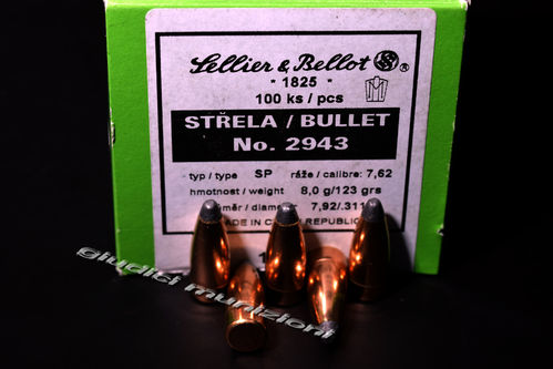 Sellier e Bellot Cal. 7,62mm SP