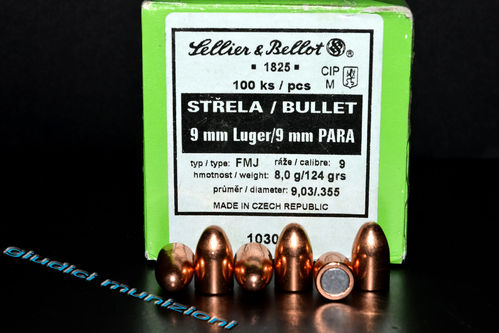 Sellier e Bellot Cal. 9mm Luger / 9mm Para