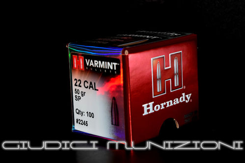 HORNADY 22 Cal .224" SP VARMINT