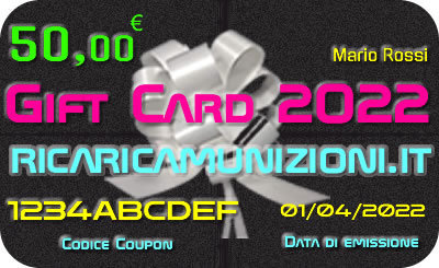 Gift Card | Buono Regalo da 50 Euro