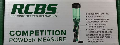 RCBS Competition Powder Measure Pistol